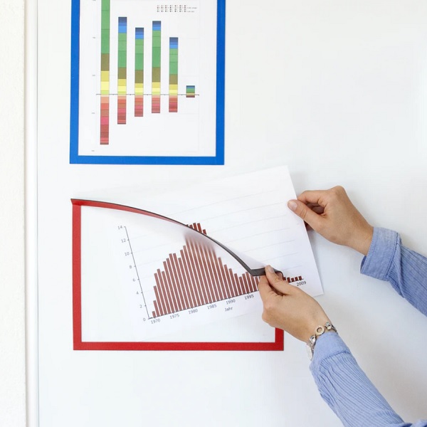 rama magnetica A4 colorate